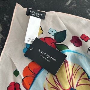 Kate Spade silk scarf table scape design